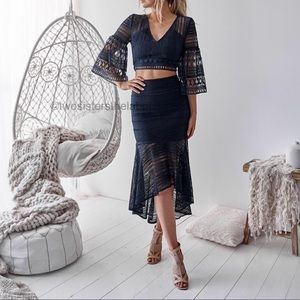 Two Sisters the Label Two Piece Lace Set